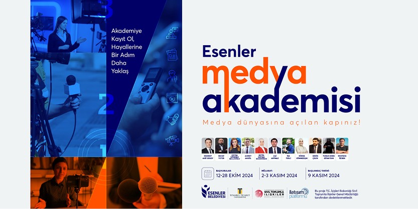 5. Esenler Medya Akademisi Başlıyor!